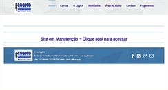 Desktop Screenshot of cursologico.com.br